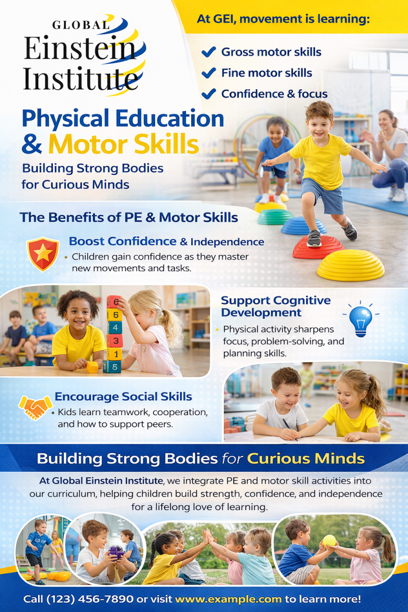 Physical Education & Motor Skills: Building Strong Bodies for Curious Minds